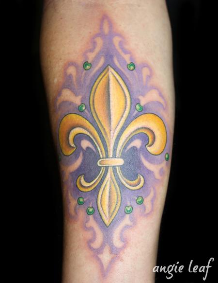 Tattoos - Color Fleur-De-Lys - 125188